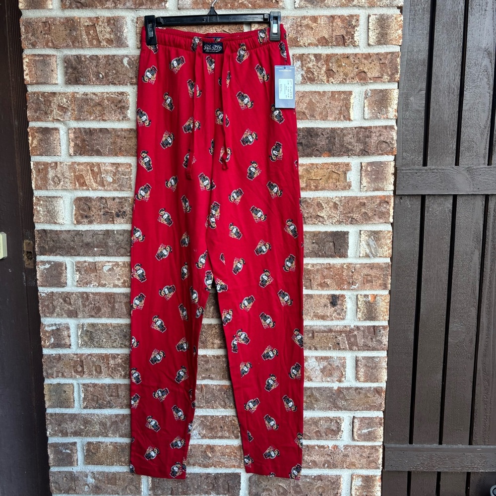 Polo Ralph Lauren Red Patterned sleepwear pajamas bottoms
